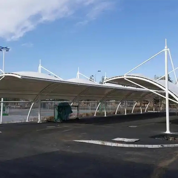 达州膜结构电动车棚