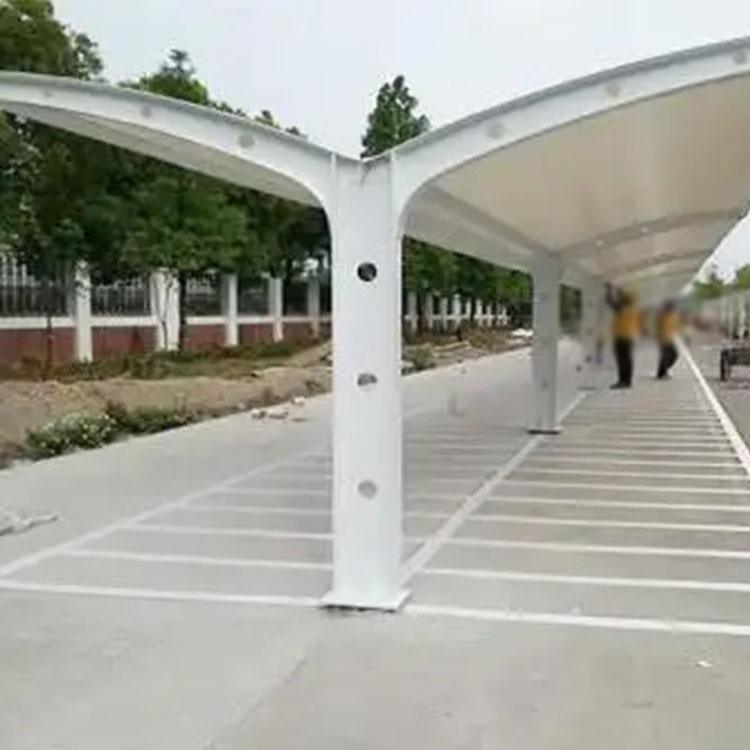 达州膜结构电动车棚